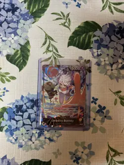 One Piece TCG OP15 -EB04 Jewelry Bonney Leader Alt Art EB04-001 NM - Image 3