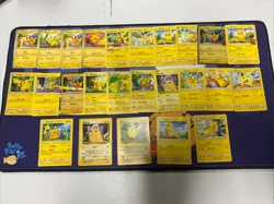 25 Different Pikachu Pokemon TCG Card Lot - Base Set Jungle WOTC + More - Image 1