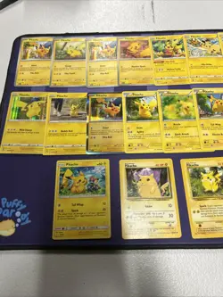 25 Different Pikachu Pokemon TCG Card Lot - Base Set Jungle WOTC + More - Image 2
