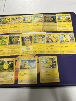 25 Different Pikachu Pokemon TCG Card Lot - Base Set Jungle WOTC + More - Image 3