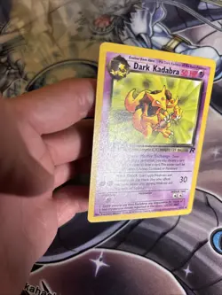 (HPL) Dark Kadabra 39/82 Team Rocket Uncommon Pokemon Card 1st LP - Image 5