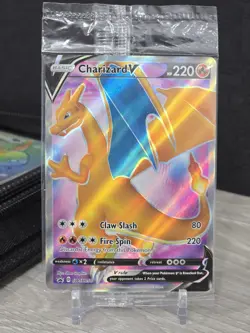 Pokemon Card TCG Sealed Charizard V SWSH050 Black Star Promos Holo Champion 2020 - Image 3