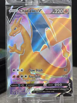 Pokemon Card TCG Sealed Charizard V SWSH050 Black Star Promos Holo Champion 2020 - Image 5