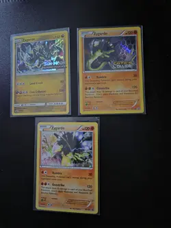 Zygarde - SM48, XY129, XY152 Pokemon Promo Card LOT - Image 1