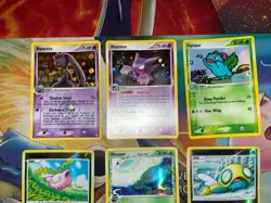 Vintage Pokemon Card Lot Reverse Holo Fire Haunter Bulbasaur - Image 2