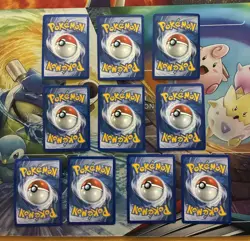 Vintage Pokemon Card Lot Reverse Holo Fire Haunter Bulbasaur - Image 3