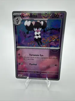 Pokemon Gothorita TCG Card White Flare Sv: 042/086 Master Ball Reverse Holo NM - Image 1
