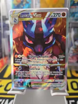 Pokemon Card TCG - Lucario VSTAR SWSH291 Sword & Shield Black Star Promo NM - Image 1