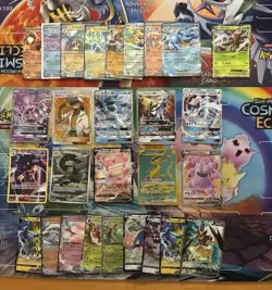 Pokemon Card Lot Full Art Alt Art Fire Glaceon Mewtwo - Image 1