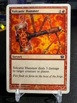 VOLCANIC HAMMER 9th Edition MTG Magic the Gathering Cards - Image 1