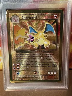 1st Graded Pokemon Celebrations UPC CHARIZARD Gold Metal Card Promo #4 PSA 10 - Image 4