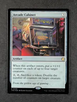 2026 MTG ARCADE CABINET #0036 TMNT: Eternal Surge Foil Rare English - Image 1