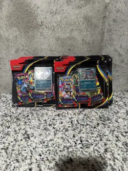 Pokemon TCG Phantasmal Flames – 3 Pack Blister (Lot of 10) – SEALED / BRAND NEW - Image 2