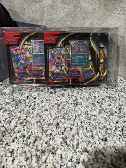 Pokemon TCG Phantasmal Flames – 3 Pack Blister (Lot of 10) – SEALED / BRAND NEW - Image 3