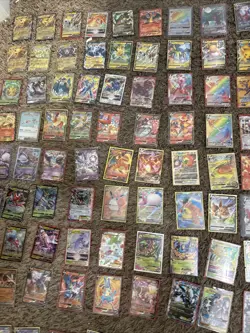 Pokemon Card Cards Bundle Holo/Rares Shown In Picture with Bonus Common/Uncommon - Image 1