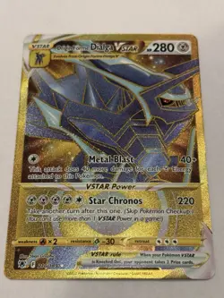 Origin Forme Dialga Vstar Gold Secret Rare 210/189 Astral Radiance Pokemon NM - Image 1