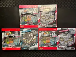 Pokemon Black Bolt And White Flair Binder Collection + Poster Sams club 27 packs - Image 1
