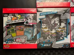 Pokemon Black Bolt And White Flair Binder Collection + Poster Sams club 27 packs - Image 2