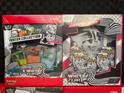 Pokemon Black Bolt And White Flair Binder Collection + Poster Sams club 27 packs - Image 4