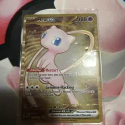 Pokemon TCG Mew 151 Metal Card UPC Exclusive, 205/165, Mint Condition - Image 1