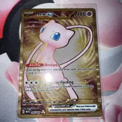 Pokemon TCG Mew 151 Metal Card UPC Exclusive, 205/165, Mint Condition - Image 2