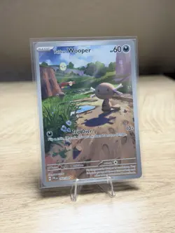 Paldean Wooper, 102/094, Illustration Rare, Me02: Phantasmal Flames, Pokemon TCG - Image 2