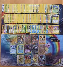 Vintage & Modern Pokemon Card Lot Holo Etc MP-Damaged Blastoise Charizard 590+ - Image 1