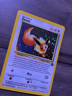 Pokemon Eevee Promo Holo Card 11/53 Wotc Wizards of the Coast - Image 3