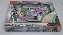 Pokemon TCG Scarlet & Violet Iron Valiant ex Collection Factory Sealed Box - Image 1