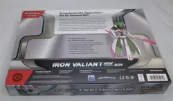 Pokemon TCG Scarlet & Violet Iron Valiant ex Collection Factory Sealed Box - Image 3
