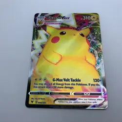 Pokemon TCG Pikachu VMAX Vivid Voltage 044/185 NM Ultra Rare - Image 1