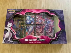 Pokemon Mewtwo V-UNION Box New With Evolving Sky, Chilling, Vivid, Sword Packs 753569035555 - Image 1