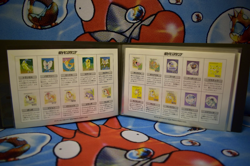 Pokemon Japanese Shogakukan Stamp Series 1 & 2 Complete Set Mint Collection File - Image 2