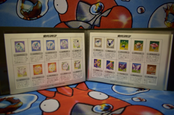 Pokemon Japanese Shogakukan Stamp Series 1 & 2 Complete Set Mint Collection File - Image 3