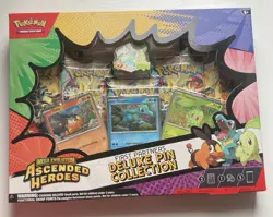 Pokemon Ascended Heroes First Partner Deluxe Pin Collection - Sealed New! - Image 1
