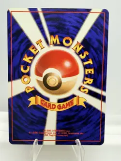1997 Pokemon Japanese First Gym Heroes Lt. Surge's Jolteon Black Star Rare #135 - Image 2
