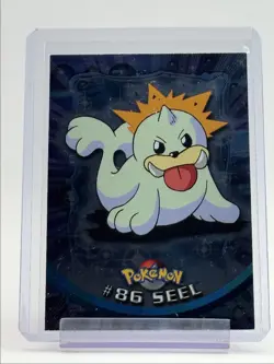 SEEL 1999 TOPPS POKEMON TV SERIES 1 FOIL BLUE LOGO 86 Q0899 - Image 1