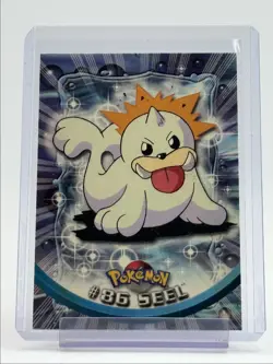 SEEL 1999 TOPPS POKEMON TV ANIMATION SERIES 1 BLUE LOGO 86 Q0899 - Image 1
