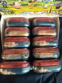 Pokemon TCG Ascended Heroes MINI TIN Open DISPLAY BOX New/Sealed 10x Tins - Image 2