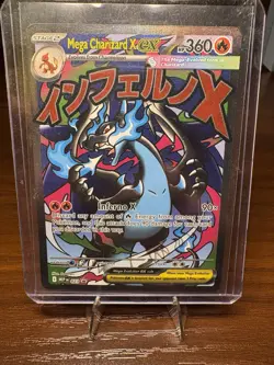 Pokemon TCG Mega Charizard X EX, Charizard UPC Promo - Image 1