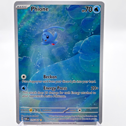 Pokemon TCG Phione 175/167 Illustration Rare SV Twilight Masquerade NM - Image 1
