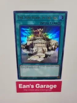 YuGiOh The Sanctuary in the Sky 1st Edition GFP2-EN151 Ultra rare - Mint - Image 1