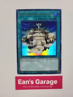 YuGiOh The Sanctuary in the Sky 1st Edition GFP2-EN151 Ultra rare - Mint - Image 2