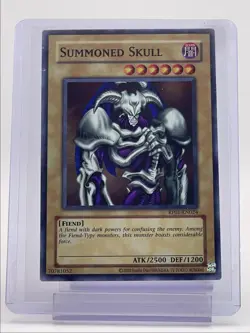 SUMMONED SKULL 2008 YU-GI-OH! RETRO PACK REPRINT 2020 ULTRA RARE Q4385 - Image 1