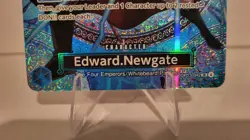 Bandai One Piece CCG Edward.Newgate The Four Emperors OP13-042 SR Holo SP 12000 - Image 2