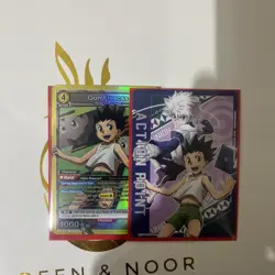 Union Arena TCG Gon Freecss HRT 2-016 SR With An AP Point - Image 1