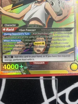 Union Arena TCG Gon Freecss HRT 2-016 SR With An AP Point - Image 3