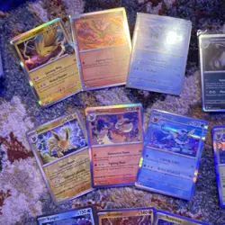 Pokemon TCG Holo Mixed Card Lot Zapdos Moltres Articuno Umbreon Flareon - Image 2