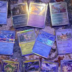 Pokemon TCG Holo Mixed Card Lot Zapdos Moltres Articuno Umbreon Flareon - Image 5