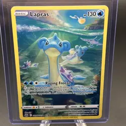 Lapras GG05/GG70 Crown Zenith: Galarian Gallery Ultra Rare Pokemon TCG Card NM - Image 1